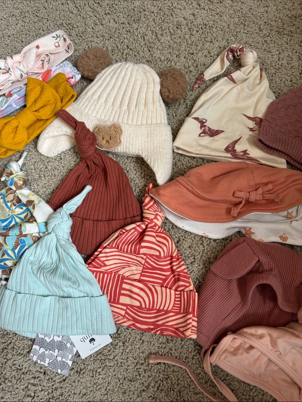 6-12 Months - Hats & Headbands Bundle